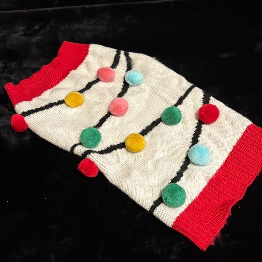 Puppy Holiday Sweater